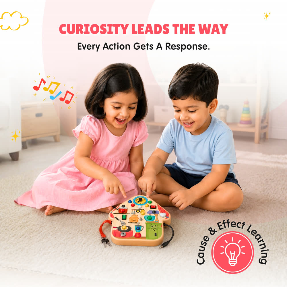 Curiosity leads the way — every action gets a response
